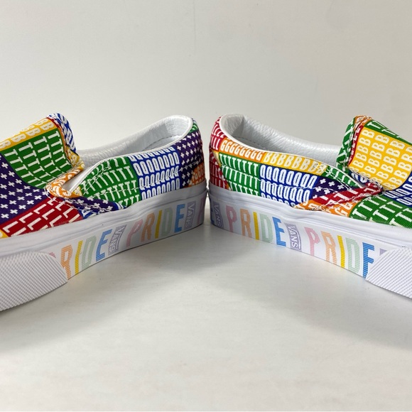 Vans Classic Slip-On Pride Sneakers - Picture 5 of 8
